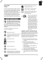 Preview for 5 page of Ferm TSM1036 Original Instructions Manual