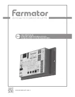 Fermator ECC+ 230 V Assembly Manual preview