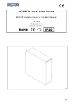 Preview for 5 page of Fermax ACMAX BOX-IP Installer Manual