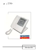 Fermax ADS DESKTOP GUARD UNIT Manual preview