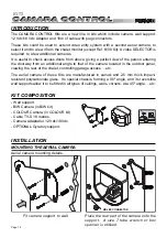 Предварительный просмотр 14 страницы Fermax CONTROL CAMERA KIT B/W Manual