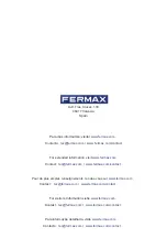 Предварительный просмотр 24 страницы Fermax DUOX CITYLINE iLOFT Quick Start Manual