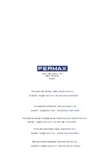 Preview for 24 page of Fermax DUOX MEMOPHONE CITYLINE Quick Start Manual