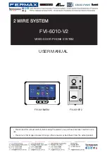 Предварительный просмотр 1 страницы Fermax FVI-6010 User Manual