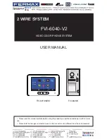 Fermax FVI-6013MEM User Manual предпросмотр