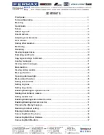 Preview for 2 page of Fermax FVI-6013MEM User Manual