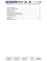 Preview for 3 page of Fermax FVI-6013MEM User Manual