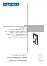 Fermax LOFT COMPACT 4+N COLOUR User& Installer'S Manual preview