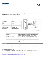 Предварительный просмотр 6 страницы Fermax PROXIMITY READER MINI WG User Manual