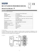 Предварительный просмотр 9 страницы Fermax PROXIMITY READER MINI WG User Manual