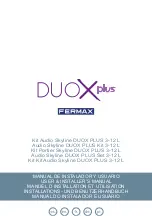 Предварительный просмотр 1 страницы Fermax Skyline DUOX PLUS 12 L User& Installer'S Manual