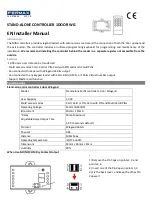 Предварительный просмотр 11 страницы Fermax STAND-ALONE CONTROLLER 1 DOOR WG Installer Manual