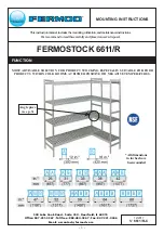 FERMOD FERMOSTOCK 6611/R Mounting Instructions preview