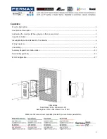 Preview for 2 page of Fermvision FVQ-6030 Installer Manual