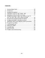 Preview for 4 page of Fernbedienung CV1000 User Manual