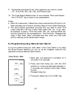 Preview for 18 page of Fernbedienung CV1000 User Manual