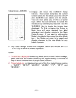 Preview for 29 page of Fernbedienung CV1000 User Manual