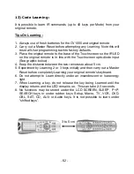 Preview for 30 page of Fernbedienung CV1000 User Manual