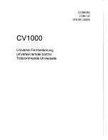 Preview for 39 page of Fernbedienung CV1000 User Manual