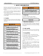 Preview for 4 page of Ferno 65EXL-EK-IT User And Maintenance Manual