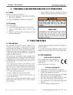 Preview for 6 page of Ferno 65EXL-EK-IT User And Maintenance Manual