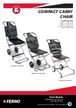 Ferno COMPACT 1 CARRY CHAIR User Manual preview