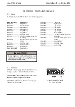 Preview for 11 page of Ferno Fernotrac 441 User Manual