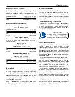 Preview for 3 page of Ferno Neomate User Manual