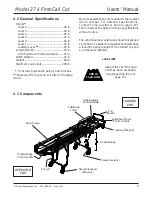 Preview for 5 page of Ferno One Man 27-1 User Manual