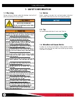 Предварительный просмотр 4 страницы Ferno Transcend Chair Series User Manual