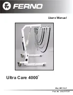 Preview for 1 page of Ferno Ultra Care 4000 User Manual