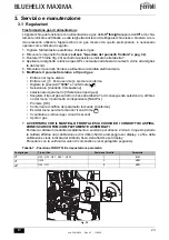 Preview for 23 page of ferolli BLUEHELIX MAXIMA 24C Instructions For Use, Installation And Maintenance