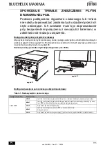 Preview for 155 page of ferolli BLUEHELIX MAXIMA 24C Instructions For Use, Installation And Maintenance