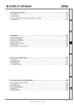 Preview for 191 page of ferolli BLUEHELIX MAXIMA 24C Instructions For Use, Installation And Maintenance