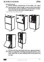 Preview for 219 page of ferolli BLUEHELIX MAXIMA 24C Instructions For Use, Installation And Maintenance