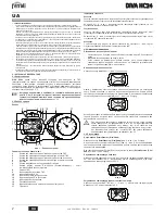 Preview for 2 page of ferolli DIVA HC24 Instructions For Use, Installation And Maintenance