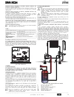 Preview for 3 page of ferolli DIVA HC24 Instructions For Use, Installation And Maintenance