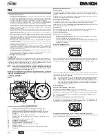 Preview for 42 page of ferolli DIVA HC24 Instructions For Use, Installation And Maintenance