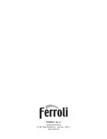 Preview for 52 page of ferolli DIVA HC24 Instructions For Use, Installation And Maintenance