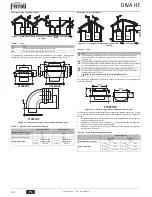 Preview for 38 page of ferolli DIVA HF24 Instructions For Use, Installation And Maintenance