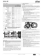 Preview for 39 page of ferolli DIVA HF24 Instructions For Use, Installation And Maintenance