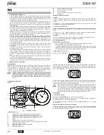 Preview for 46 page of ferolli DIVA HF24 Instructions For Use, Installation And Maintenance