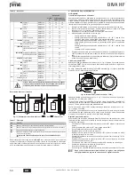 Preview for 50 page of ferolli DIVA HF24 Instructions For Use, Installation And Maintenance