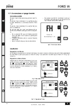 Предварительный просмотр 8 страницы ferolli FORCE W 120 Instructions For Use, Installation And Maintenance