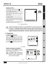 Предварительный просмотр 9 страницы ferolli FORCE W 120 Instructions For Use, Installation And Maintenance