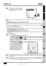 Предварительный просмотр 13 страницы ferolli FORCE W 120 Instructions For Use, Installation And Maintenance