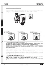 Предварительный просмотр 18 страницы ferolli FORCE W 120 Instructions For Use, Installation And Maintenance