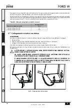 Предварительный просмотр 40 страницы ferolli FORCE W 120 Instructions For Use, Installation And Maintenance