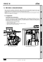 Предварительный просмотр 41 страницы ferolli FORCE W 120 Instructions For Use, Installation And Maintenance