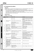 Предварительный просмотр 54 страницы ferolli FORCE W 120 Instructions For Use, Installation And Maintenance